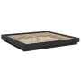 Estructura de cama madera de ingeniería negra 200x200 cm de vidaXL, Camas y somieres - Ref: Foro24-3281162, Precio: 179,77 €,...