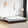 Estructura de cama madera de ingeniería negra 150x200 cm de vidaXL, Camas y somieres - Ref: Foro24-3281183, Precio: 160,29 €,...