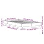 Estructura de cama madera de ingeniería blanca 75x190 cm de vidaXL, Camas y somieres - Ref: Foro24-3281245, Precio: 120,99 €,...