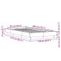 Estructura de cama madera de ingeniería negra 90x200 cm de vidaXL, Camas y somieres - Ref: Foro24-3281211, Precio: 137,72 €, ...