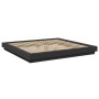 Estructura de cama madera de ingeniería negra 180x200 cm de vidaXL, Camas y somieres - Ref: Foro24-3281169, Precio: 173,62 €,...