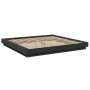 Estructura de cama madera de ingeniería negra 180x200 cm de vidaXL, Camas y somieres - Ref: Foro24-3281169, Precio: 173,62 €,...