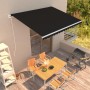 Anthracite gray automatic retractable awning 400x300 cm by vidaXL, Awnings - Ref: Foro24-3051202, Price: 459,38 €, Discount: %