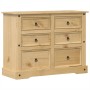 Corona chest of drawers solid pine wood 120x48x91 cm by vidaXL, Storage trunks - Ref: Foro24-4005677, Price: 235,68 €, Discou...