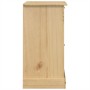 Cómoda cajonera Corona madera maciza de pino 120x48x91 cm de vidaXL, Baúles de almacenamiento - Ref: Foro24-4005677, Precio: ...