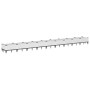 Planter with white PP pegs 362.5x42.5x28.5 cm by vidaXL, Pots and planters - Ref: Foro24-368025, Price: 81,48 €, Discount: %