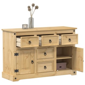 Corona sideboard solid pine wood 115x40x76 cm by vidaXL, Sideboards - Ref: Foro24-4005680, Price: 212,92 €, Discount: %