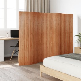 Brown bamboo divider screen 165x250 cm by vidaXL, Room dividers - Ref: Foro24-376992, Price: 94,99 €, Discount: %