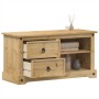 Corona TV cabinet solid pine wood 100x40x52 cm by vidaXL, TV Furniture - Ref: Foro24-4005668, Price: 123,86 €, Discount: %