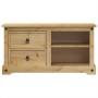 Corona TV cabinet solid pine wood 100x40x52 cm by vidaXL, TV Furniture - Ref: Foro24-4005668, Price: 123,86 €, Discount: %