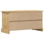 Corona TV cabinet solid pine wood 100x40x52 cm by vidaXL, TV Furniture - Ref: Foro24-4005668, Price: 123,86 €, Discount: %