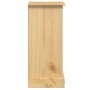 Mesita de noche Corona madera maciza de pino 35x32,5x74 cm de vidaXL, Mesitas de noche - Ref: Foro24-4005654, Precio: 75,23 €...