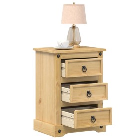 Corona bedside table solid pine wood 45x35x64 cm by vidaXL, Nightstands - Ref: Foro24-4005656, Price: 79,99 €, Discount: %