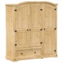 Armario Corona madera maciza de pino 151,5x52x170 cm de vidaXL, Armarios roperos - Ref: Foro24-4005663, Precio: 542,37 €, Des...