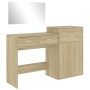 Sonoma Oak Engineered Wood 3-Piece Vanity Set by vidaXL, Bedroom furniture sets - Ref: Foro24-3276520, Price: 168,66 €, Disco...