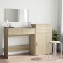 Sonoma Oak Engineered Wood 3-Piece Vanity Set by vidaXL, Bedroom furniture sets - Ref: Foro24-3276520, Price: 168,66 €, Disco...