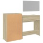 Sonoma Oak Engineered Wood 3-Piece Vanity Set by vidaXL, Bedroom furniture sets - Ref: Foro24-3276520, Price: 168,66 €, Disco...