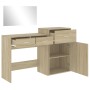 Sonoma Oak Engineered Wood 3-Piece Vanity Set by vidaXL, Bedroom furniture sets - Ref: Foro24-3276520, Price: 168,66 €, Disco...