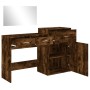 Smoked Oak Engineered Wood 3-Piece Vanity Set by vidaXL, Bedroom furniture sets - Ref: Foro24-3276522, Price: 166,53 €, Disco...