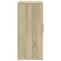 Aparador de madera de ingeniería 2 uds roble Sonoma 60x31x70 cm de vidaXL, Aparadores - Ref: Foro24-3276541, Precio: 115,41 €...