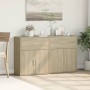 Sideboard aus Holzwerkstoff, 2 Stück, Sonoma-Eiche, 60 x 31 x 70 cm von vidaXL, Sideboards - Ref: Foro24-3276548, Preis: 128,...