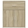 Aparador de madera de ingeniería 2 uds roble Sonoma 60x31x70 cm de vidaXL, Aparadores - Ref: Foro24-3276548, Precio: 128,03 €...