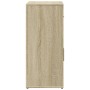 Aparador de madera de ingeniería 2 uds roble Sonoma 60x31x70 cm de vidaXL, Aparadores - Ref: Foro24-3276548, Precio: 128,03 €...