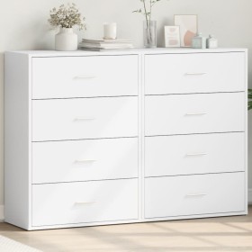 Sideboards 2 units white engineered wood 60x31x84 cm by vidaXL, Sideboards - Ref: Foro24-3276581, Price: 168,90 €, Discount: %