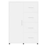 Aparadores 2 unidades madera de ingeniería blanco 60x31x84 cm de vidaXL, Aparadores - Ref: Foro24-3276588, Precio: 234,45 €, ...