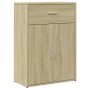 Aparadores 2 uds madera de ingeniería roble Sonoma 60x30x84 cm de vidaXL, Aparadores - Ref: Foro24-3276597, Precio: 137,93 €,...