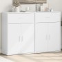 Sideboards 2 pcs white engineered wood 60x30x84 cm by vidaXL, Sideboards - Ref: Foro24-3276595, Price: 143,59 €, Discount: %