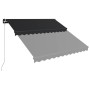 Anthracite gray manual retractable awning 300x250 cm by vidaXL, Awnings - Ref: Foro24-3051237, Price: 202,12 €, Discount: %