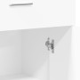 Sideboards 2 pcs white engineered wood 60x30x84 cm by vidaXL, Sideboards - Ref: Foro24-3276595, Price: 143,59 €, Discount: %