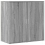 Sideboards 2 pcs Sonoma gray engineered wood 79x38x80 cm by vidaXL, Sideboards - Ref: Foro24-3276607, Price: 194,12 €, Discou...