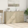 Engineered wood sideboard 2 pcs Sonoma oak 60x31x70 cm by vidaXL, Sideboards - Ref: Foro24-3276555, Price: 150,48 €, Discount: %