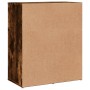 Aparador de madera de ingeniería 2 uds roble ahumado 60x31x70cm de vidaXL, Aparadores - Ref: Foro24-3276557, Precio: 150,48 €...