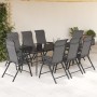 Folding garden chairs 8 units gray synthetic rattan by vidaXL, Garden chairs - Ref: Foro24-3270613, Price: 529,79 €, Discount: %