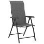 Folding garden chairs 8 units gray synthetic rattan by vidaXL, Garden chairs - Ref: Foro24-3270613, Price: 529,79 €, Discount: %