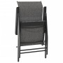 Folding garden chairs 8 units gray synthetic rattan by vidaXL, Garden chairs - Ref: Foro24-3270613, Price: 529,79 €, Discount: %