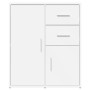 Aparador de madera de ingeniería 2 uds blanco 60x31x70 cm de vidaXL, Aparadores - Ref: Foro24-3276560, Precio: 158,16 €, Desc...