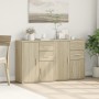 Engineered wood sideboard 2 pcs Sonoma oak 60x31x70 cm by vidaXL, Sideboards - Ref: Foro24-3276562, Price: 154,47 €, Discount: %