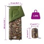 Adult Camping Sleeping Bag 3 Seasons by vidaXL, Sleeping bag - Ref: Foro24-94465, Price: 29,11 €, Discount: %