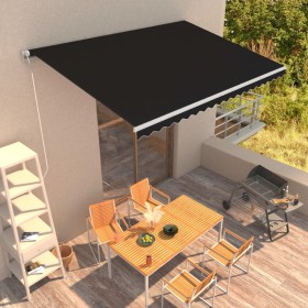 Anthracite gray automatic retractable awning 450x300 cm by vidaXL, Awnings - Ref: Foro24-3051232, Price: 505,80 €, Discount: %