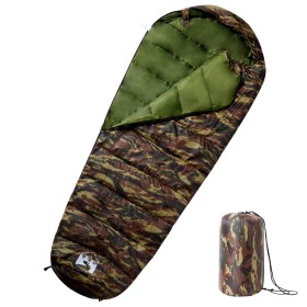 Camping-Mumienschlafsack für Erwachsene, 3 Jahreszeiten von vidaXL, Schlafsack - Ref: Foro24-94473, Preis: 32,98 €, Rabatt: %