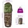 Camping-Mumienschlafsack für Erwachsene, 3 Jahreszeiten von vidaXL, Schlafsack - Ref: Foro24-94501, Preis: 32,26 €, Rabatt: %