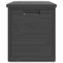 Anthracite gray polypropylene cushion trunk 77.5x44.5x53 cm by vidaXL, Outdoor storage boxes - Ref: Foro24-366602, Price: 70,...