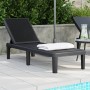 Schwarze Liege aus Polypropylen, 159 x 57 x 83,5 cm von vidaXL, Liegen - Ref: Foro24-4008100, Preis: 93,99 €, Rabatt: %