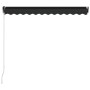 Anthracite gray manual retractable awning 350x250 cm by vidaXL, Awnings - Ref: Foro24-3051238, Price: 274,05 €, Discount: %