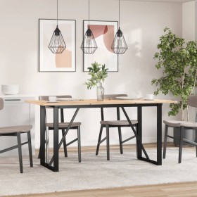 Cast iron O-structure dining table legs 140x60x73 cm by vidaXL, Table legs - Ref: Foro24-357887, Price: 85,91 €, Discount: %