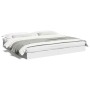 Estructura de cama madera de ingeniería blanca 200x200 cm de vidaXL, Camas y somieres - Ref: Foro24-841993, Precio: 92,07 €, ...